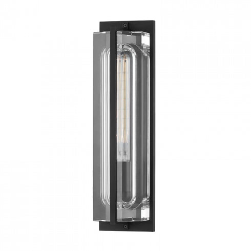 Hudson Valley Hawkins 1 LIGHT WALL SCONCE in Black Brass Finish Model: 1731-BBR