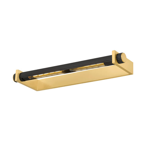 Hudson Valley JUDD Picture Light in Aged Brass Distressed Bronze Finish Model: 1327-AGB/DB