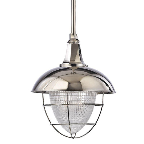 Hudson Valley_discontinued Keene 1 Light I 1 LIGHT PENDANT in Polished Nickel Finish Model: MDS1600-AGB