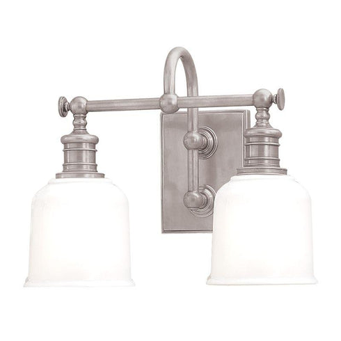 Hudson Valley Keswick 2 LIGHT BATH BRACKET in Old Bronze Finish Model: 1972-OB