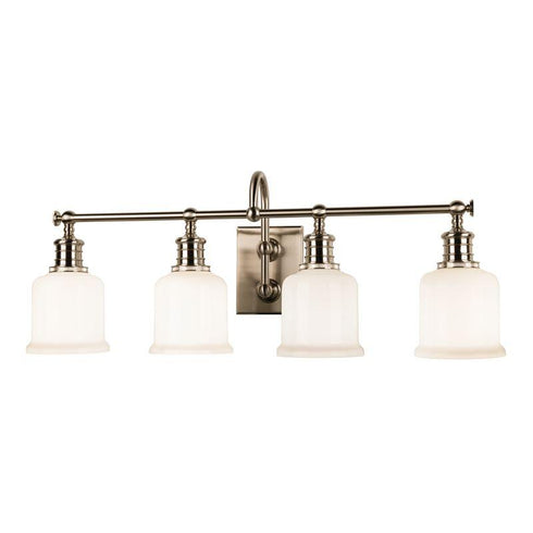 Hudson Valley Keswick 4 LIGHT BATH BRACKET in Old Bronze Finish Model: 1974-OB