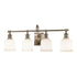 Hudson Valley Keswick 4 LIGHT BATH BRACKET in Old Bronze Finish Model: 1974-OB
