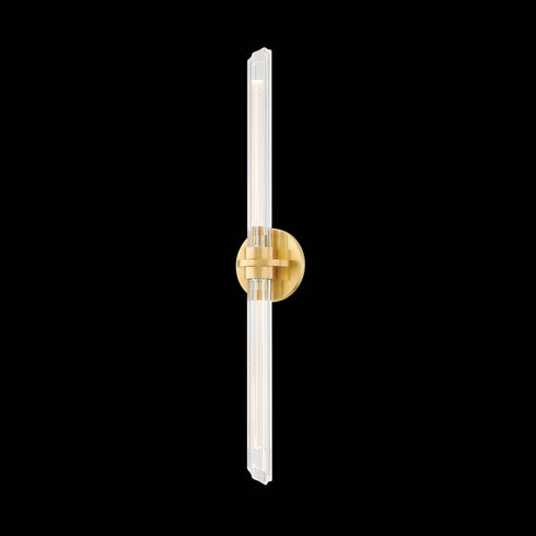 Hudson Valley Knighton Bath and Vanity in Aged Brass Finish Model: 2602-AGB