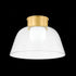 Hudson Valley Lakeside Flush Mount in Aged Brass Finish Model: 3514-AGB
