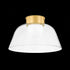 Hudson Valley Lakeside Flush Mount in Aged Brass Finish Model: 3520-AGB