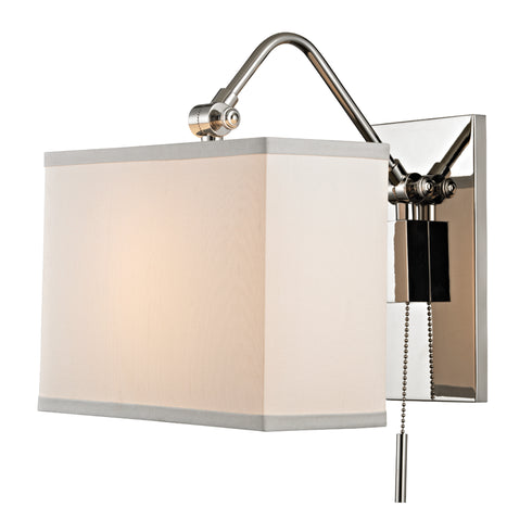 Hudson Valley Leyden Wall Sconce in Polished Nickel Finish Model: 5421-PN