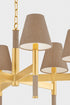Hudson Valley Lindenwood Chandelier in Aged Brass Finish Model: 3434-AGB