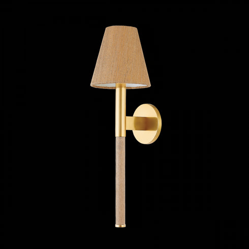 Hudson Valley Lindenwood Wall Sconce in Aged Brass Finish Model: 3420-AGB