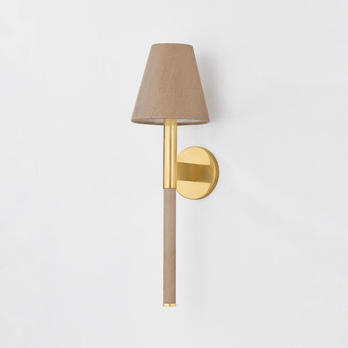 Hudson Valley Lindenwood Wall Sconce in Aged Brass Finish Model: 3420-AGB