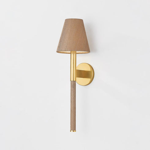 Hudson Valley Lindenwood Wall Sconce in Aged Brass Finish Model: 3420-AGB