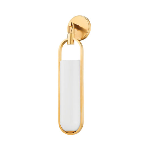 Hudson Valley Lorimer Wall Sconce in Aged Brass Finish Model: 7922-AGB