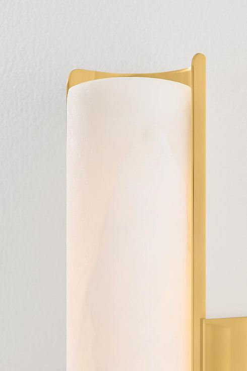 Hudson Valley Lucio Wall Sconce in Aged Brass Finish Model: 9715-AGB