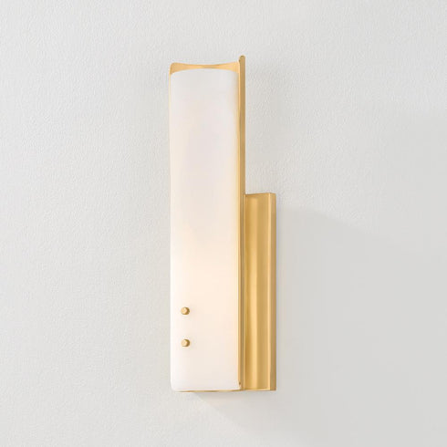 Hudson Valley Lucio Wall Sconce in Aged Brass Finish Model: 9715-AGB