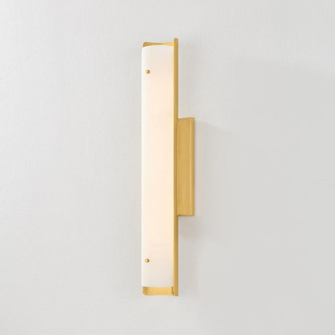 Hudson Valley Lucio Wall Sconce in Aged Brass Finish Model: 9723-AGB