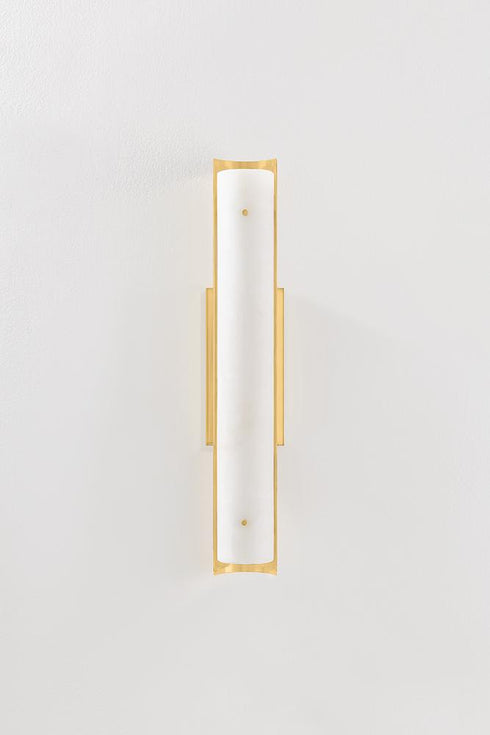 Hudson Valley Lucio Wall Sconce in Aged Brass Finish Model: 9723-AGB