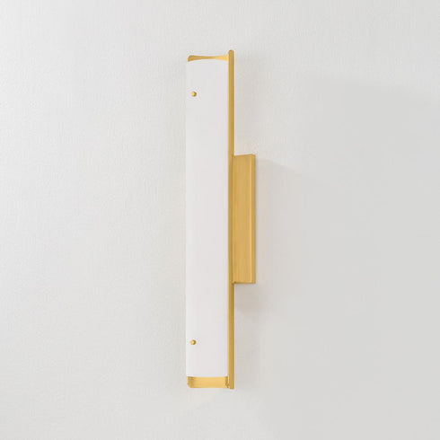 Hudson Valley Lucio Wall Sconce in Aged Brass Finish Model: 9723-AGB