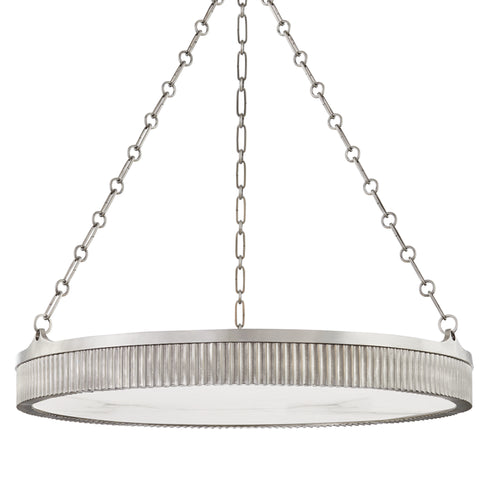 Hudson Valley Lynden 8 LIGHT PENDANT in Antique Nickel Finish Model: 532-AN