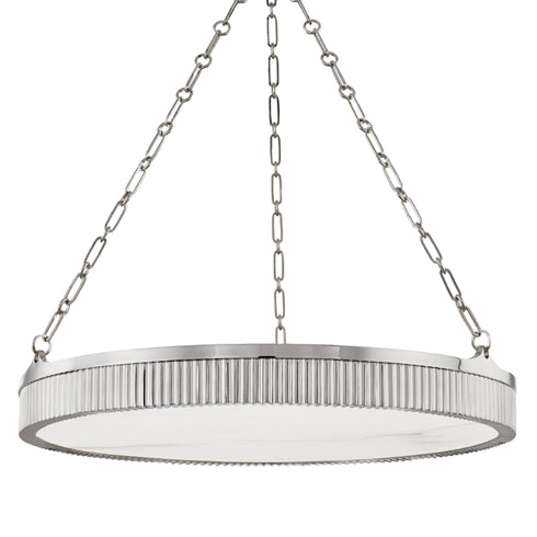 Hudson Valley Lynden 8 LIGHT PENDANT in Antique Nickel Finish Model: 532-AN