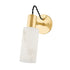 Hudson Valley Malba 1 LIGHT WALL SCONCE in Aged Brass Finish Model: 9005-AGB