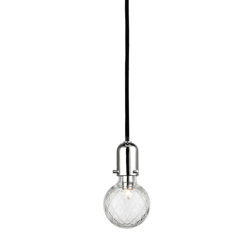 Hudson Valley Marlow Pendant in Polished Nickel Finish Model: 1100-PN
