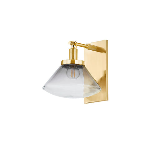 Hudson Valley Mendon Wall Sconce in Aged Brass Finish Model: 1931-AGB