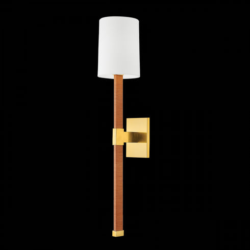 Hudson Valley Minnetonka Wall Sconce in Aged Brass Finish Model: 6130-AGB