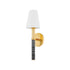 Hudson Valley Montreal Wall Sconce in Aged Brass Finish Model: 5616-AGB