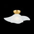 Hudson Valley Netherlee Flush Mount in Aged Brass Finish Model: 2918-AGB