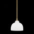 Hudson Valley Oberon Pendant in Aged Brass Finish Model: 7515-AGB