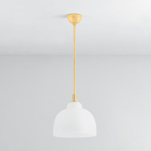 Hudson Valley Oberon Pendant in Aged Brass Finish Model: 7515-AGB