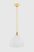 Hudson Valley Oberon Pendant in Aged Brass Finish Model: 7515-AGB