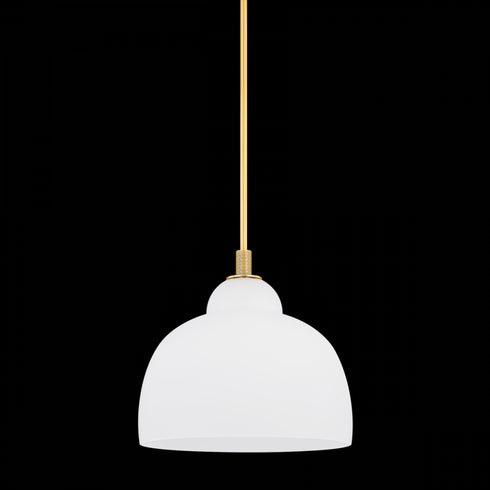 Hudson Valley Oberon Pendant in Aged Brass Finish Model: 7518-AGB