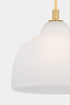 Hudson Valley Oberon Pendant in Aged Brass Finish Model: 7518-AGB