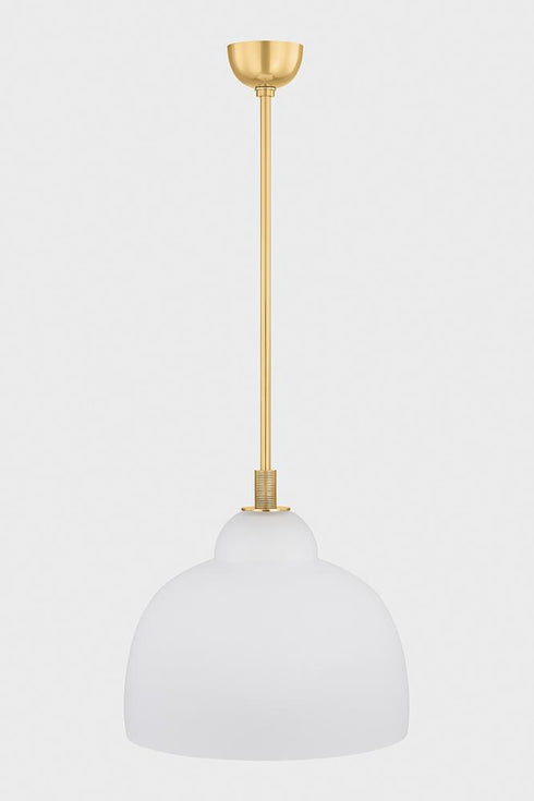 Hudson Valley Oberon Pendant in Aged Brass Finish Model: 7518-AGB