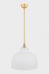 Hudson Valley Oberon Pendant in Aged Brass Finish Model: 7518-AGB