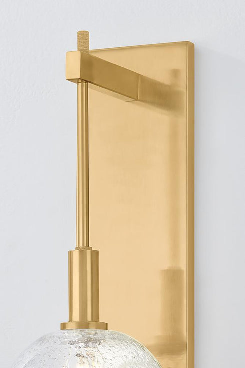 Hudson Valley Onteora Wall Sconce in Aged Brass Finish Model: 5316-AGB