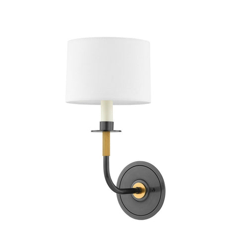 Hudson Valley Paramus Wall Sconce in Aged Brass Finish Model: 9115-AGB