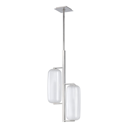 Hudson Valley Pebble Pendant in Polished Nickel Finish Model: 3472-PN