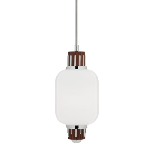 Hudson Valley Peekskill Pendant in Polished Nickel Finish Model: 3811-PN