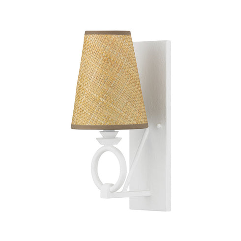 Hudson Valley Pendelton 1 LIGHT WALL SCONCE in White Plaster Finish Model: 1710-WP