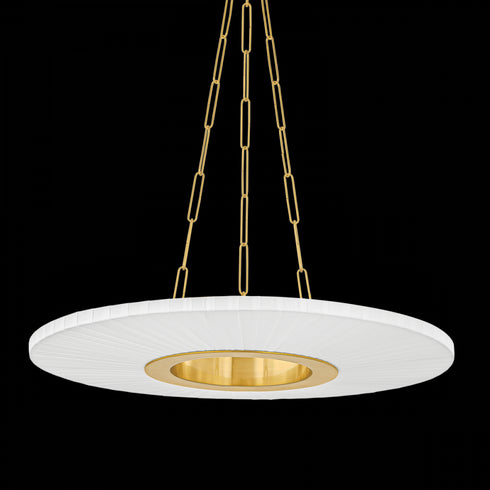 Hudson Valley Prattsburgh Chandelier in Aged Brass Finish Model: 2530-AGB
