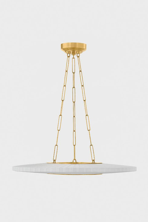 Hudson Valley Prattsburgh Chandelier in Aged Brass Finish Model: 2530-AGB