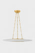 Hudson Valley Prattsburgh Chandelier in Aged Brass Finish Model: 2530-AGB