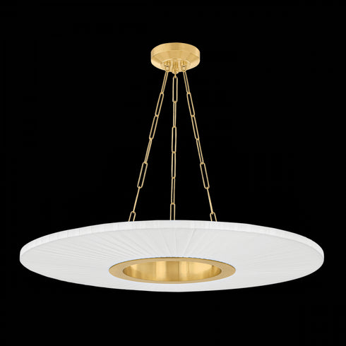 Hudson Valley Prattsburgh Chandelier in Aged Brass Finish Model: 2540-AGB