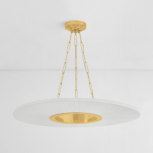 Hudson Valley Prattsburgh Chandelier in Aged Brass Finish Model: 2540-AGB