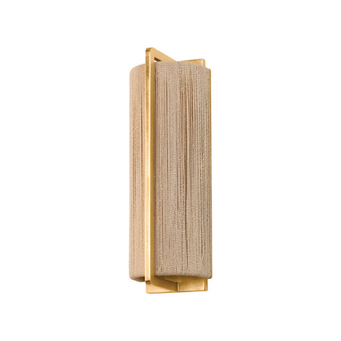 Hudson Valley Quebec Wall Sconce in Gold Leaf Finish Model: 1631-GL