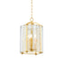 Hudson Valley Ramsey Lantern in Aged Brass Finish Model: 6003-AGB