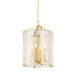 Hudson Valley Ramsey Lantern in Aged Brass Finish Model: 6004-AGB
