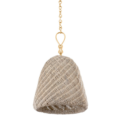 Hudson Valley Reina Pendant in Gold Leaf Finish Model: BKO1300-GL