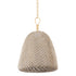 Hudson Valley Reina Pendant in Gold Leaf Finish Model: BKO1301-GL
